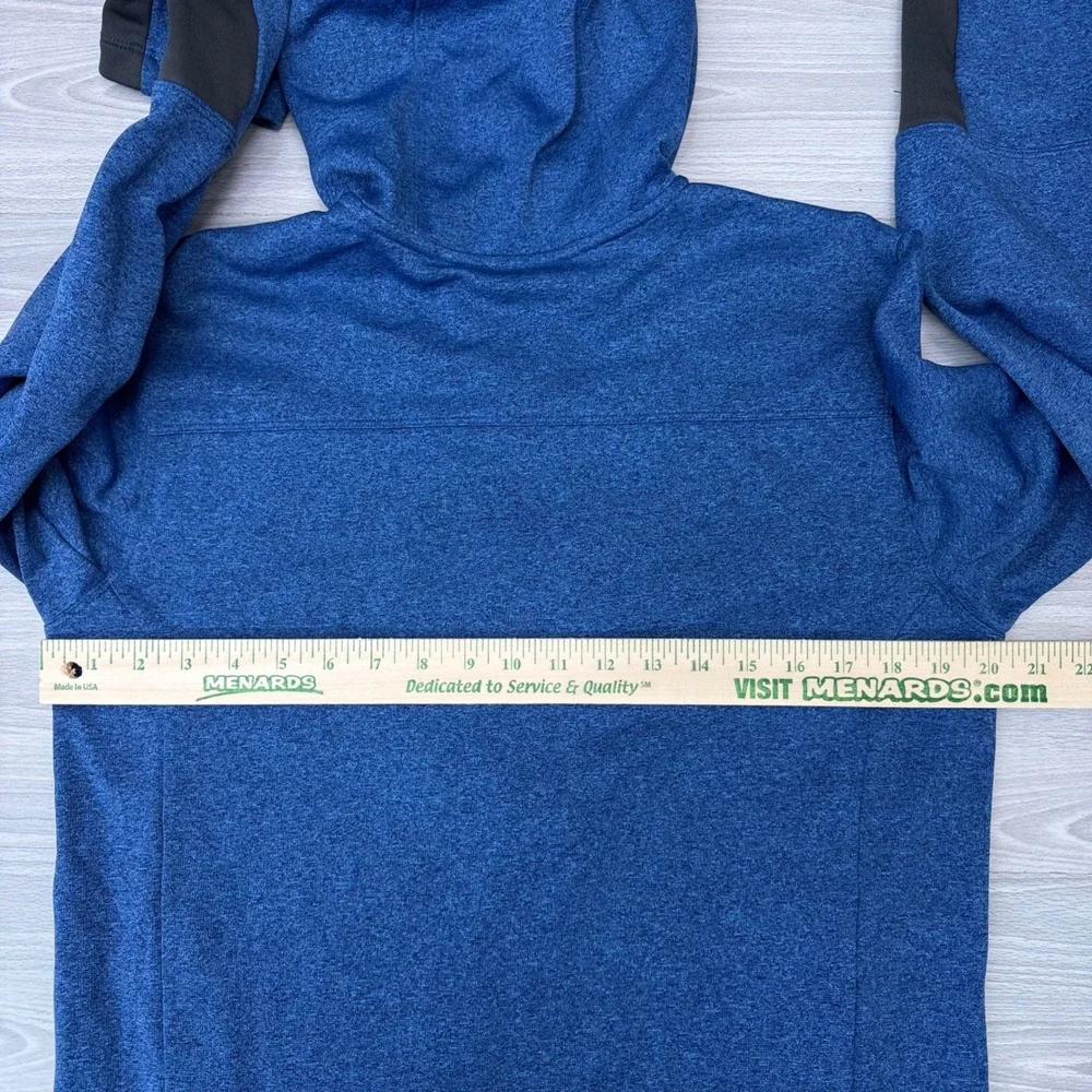 The North Face Canyon Flats Fleece Hoodie Jacket Men's MD Blue NF0A3LHH Full Zip